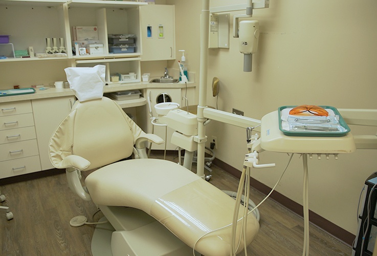 Dental exam room