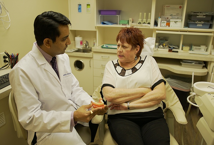 Dental exam room